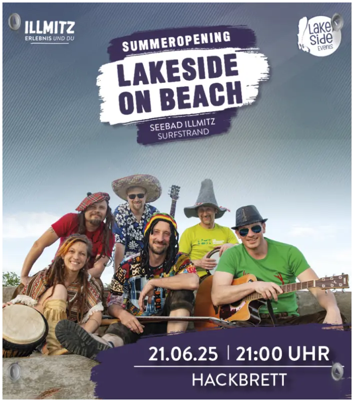LakeSide on the Beach 31. 08. 2024 HACKBRETT Freier Eintritt bei LakeSide on the Beach
