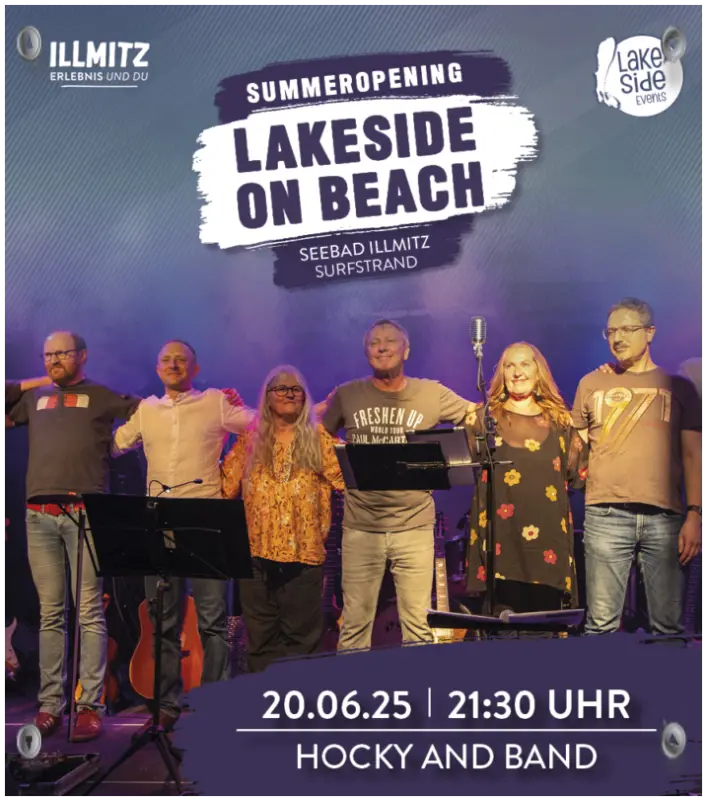 LakeSide on the Beach 31. 08. 2024 HACKBRETT Freier Eintritt bei LakeSide on the Beach