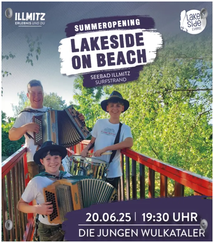 LakeSide on the Beach 31. 08. 2024 HACKBRETT Freier Eintritt bei LakeSide on the Beach