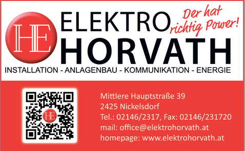Sponsor LakeSide Elektro Horvath